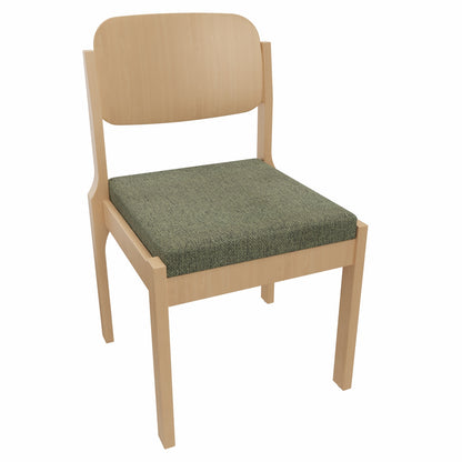 Konferenzstuhl Michael S mit Sitzpolster – Stapelbarer Stuhl für Büro, Wartebereich und Besprechung - Bild 13