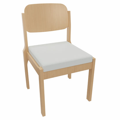Konferenzstuhl Michael S mit Sitzpolster – Stapelbarer Stuhl für Büro, Wartebereich und Besprechung - Bild 17