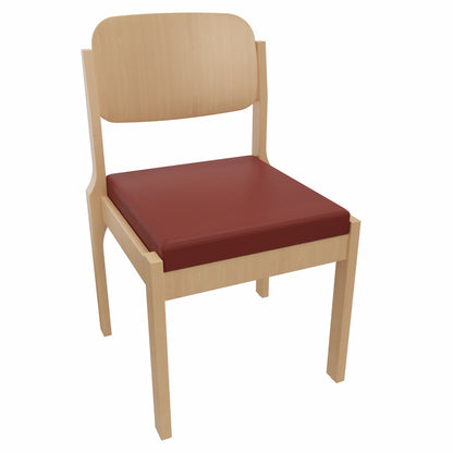 Konferenzstuhl Michael S mit Sitzpolster – Stapelbarer Stuhl für Büro, Wartebereich und Besprechung - Bild 19