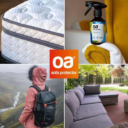 OA SOFA CARE & PROTECTOR Set 500ml – Polsterreiniger & Imprägnierspray im Geschenkset, PFC-frei & biologisch abbaubar - Bild 3