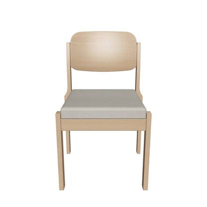 Stapelstuhl Michael S mit Sitzpolster – Konferenzstuhl für Büro, Wartebereich und Besprechung