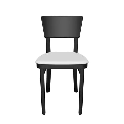 Küchenstuhl Deborah mit Sitzpolster – Bunter Holzstuhl in 3 Farben | Buche, lackiert, 42×47×82cm