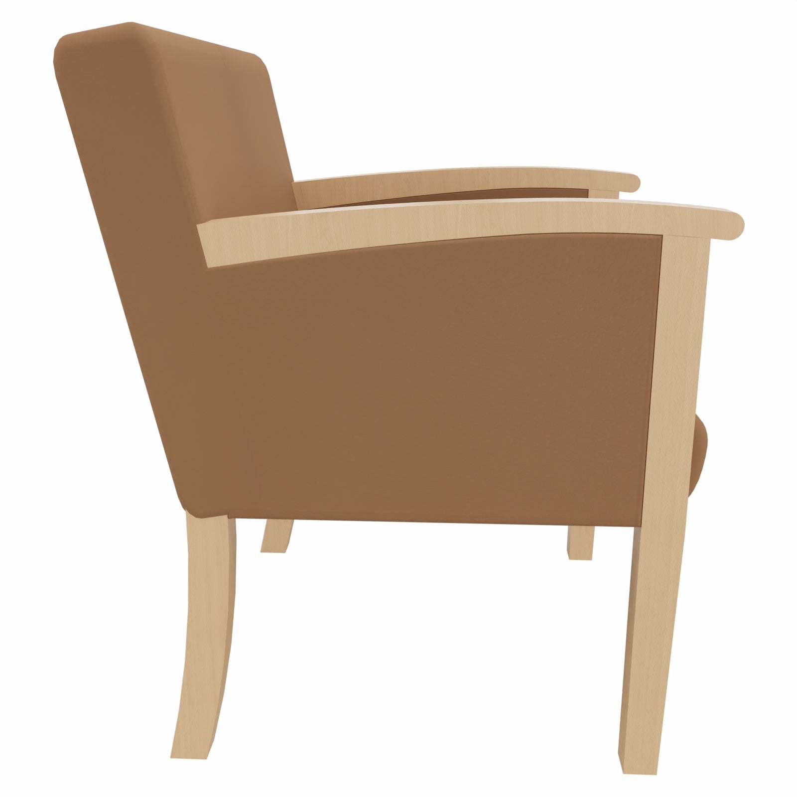 Sessel Santana – Massivholz-Polstersessel mit Gurtpolsterung und hoher Belastbarkeit - Bild 5
