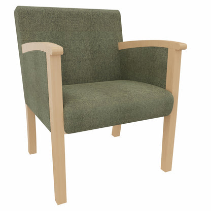 Sessel Santana – Massivholz-Polstersessel mit Gurtpolsterung und hoher Belastbarkeit - Bild 13