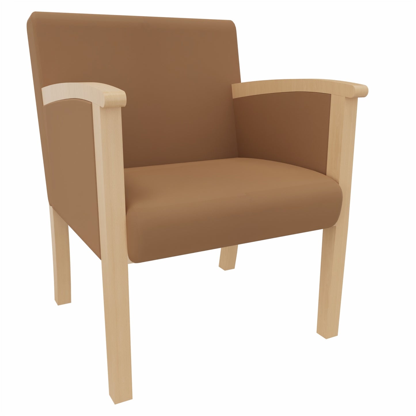 Sessel Santana – Massivholz-Polstersessel mit Gurtpolsterung und hoher Belastbarkeit - Bild 6