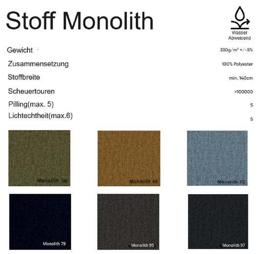 City Monolith Esszimmerstuhl – Drehbarer Samt-Stuhlsessel mit Armlehnen & Rückholfunktion - Bild 2