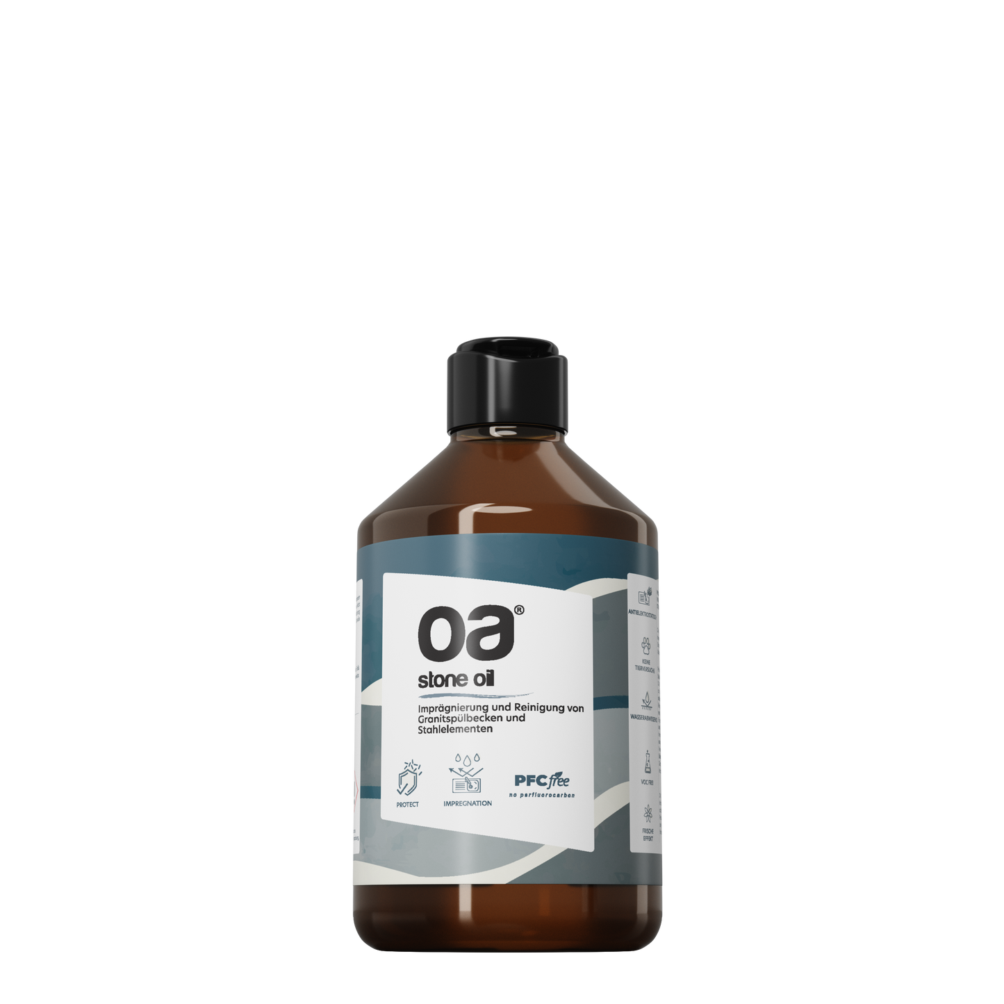 OA STONE OIL 250ml – Imprägnierung & Pflege für Granitspülen, Naturstein & Edelstahl - Bild 1